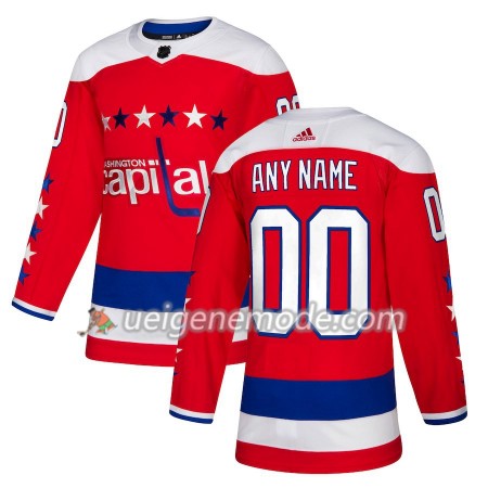 Herren Eishockey Washington Capitals Trikot Custom Adidas Alternate 2018-19 Authentic